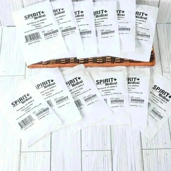 Lot 12 Packages Spirit + Medical S9 & S10 Felt Pollen Filter (2) Per Package - Picture 3 of 3